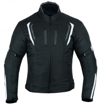DERBI BLANCO Chaqueta biker unisex Cordura