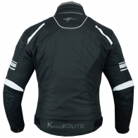 DERBI BLANCO Chaqueta biker unisex Cordura