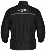 CHAQUETA LLUVIA OXFORD RAINSEAL NEGRO