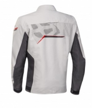 Blusão motard IXON SLASH LIGHT CINZ/ANT/VERM